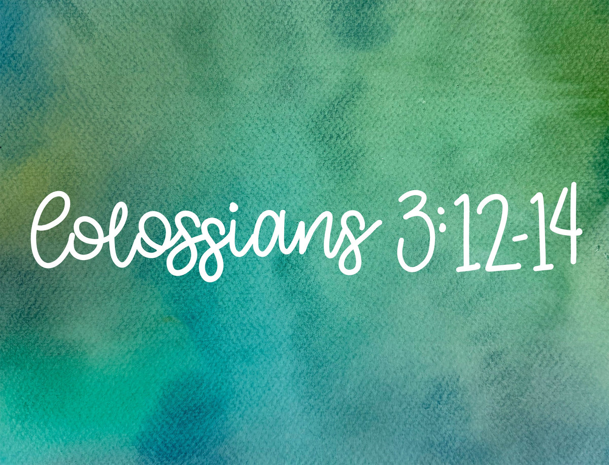 Clothed in Love: Your Identity as Holy and Dearly Loved—Colossians 3:12-14
