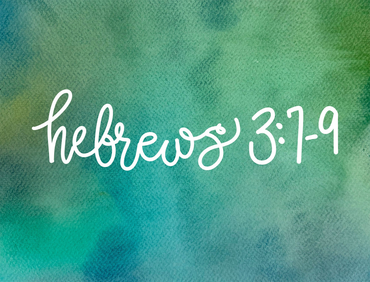 Why a Hard Heart Can't See a Good God—Hebrews 3:7-9