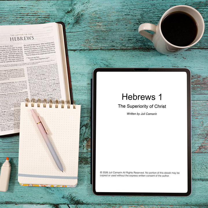 Tablet displaying &